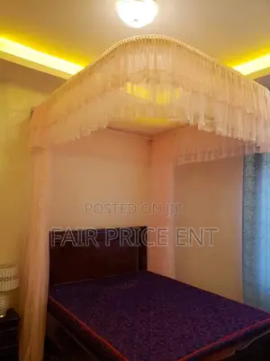 Executive Wall Mounted Mosquito Nets. 5*6 and 6*6.( Cream)