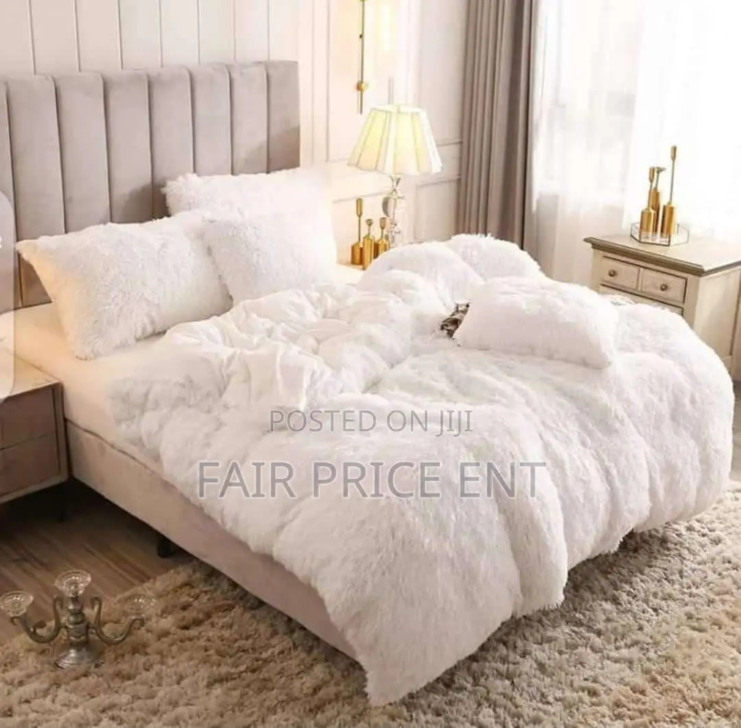 Original Wool Duvet Cover Set of 4pcs. 6*6( White)