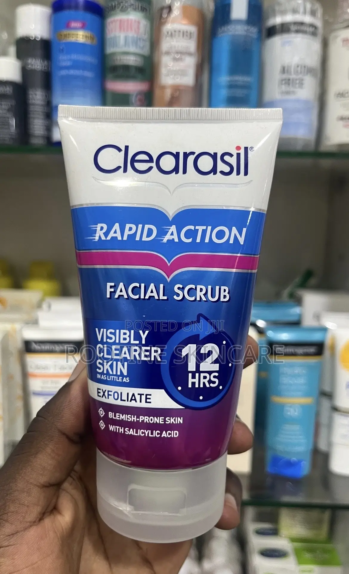 Clearasil Rapid Action Facial Scrub With Salicylic Acid
