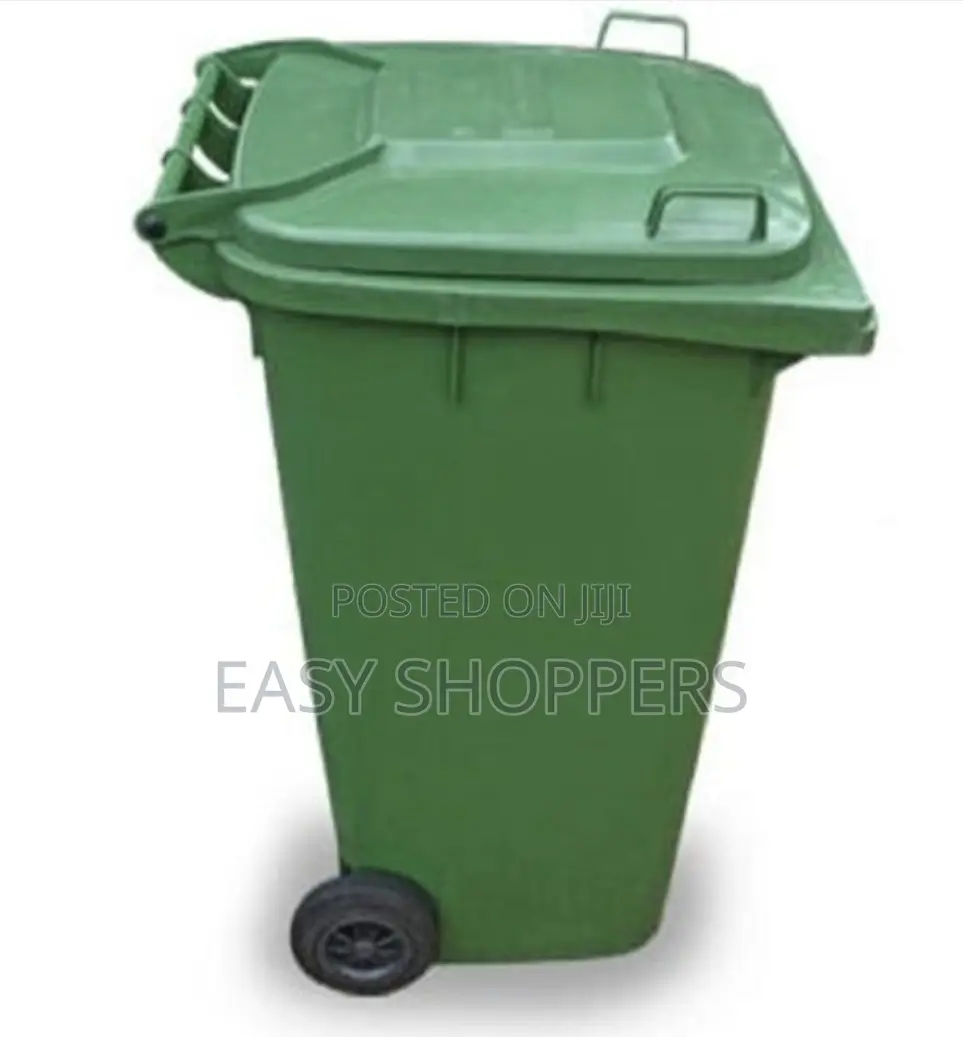 Dustbin 240L Outdoor Garbage Cans, Thickened Plastic