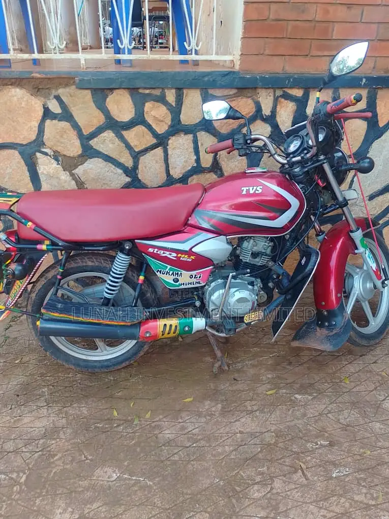 TVS HLX 125 2024 Red