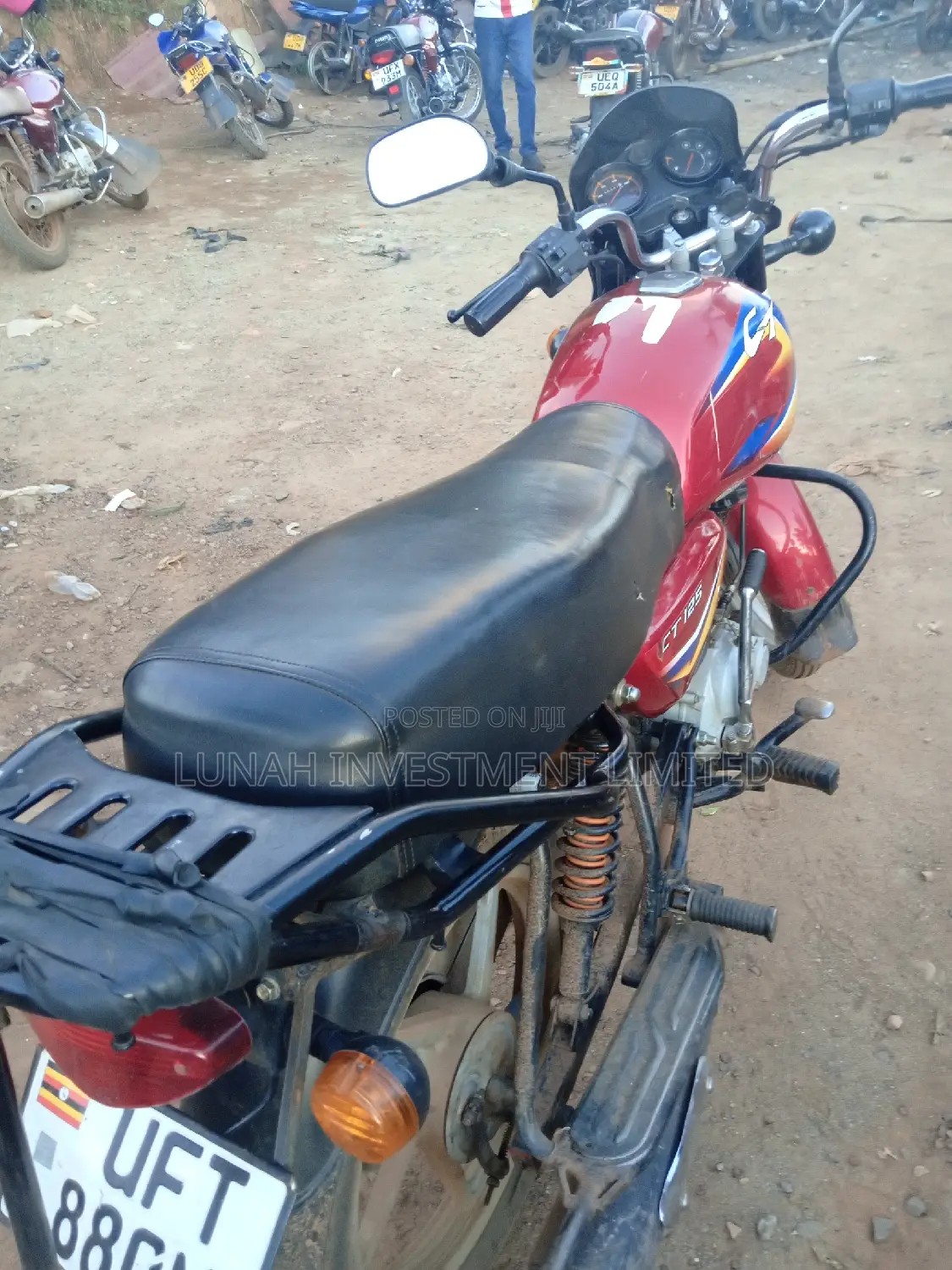 Bajaj CT 110X 2023 Red