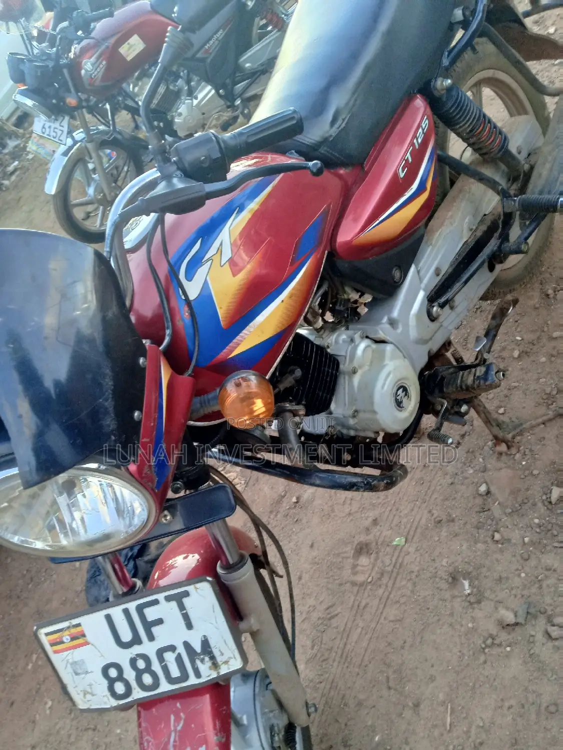 Bajaj CT 110X 2023 Red