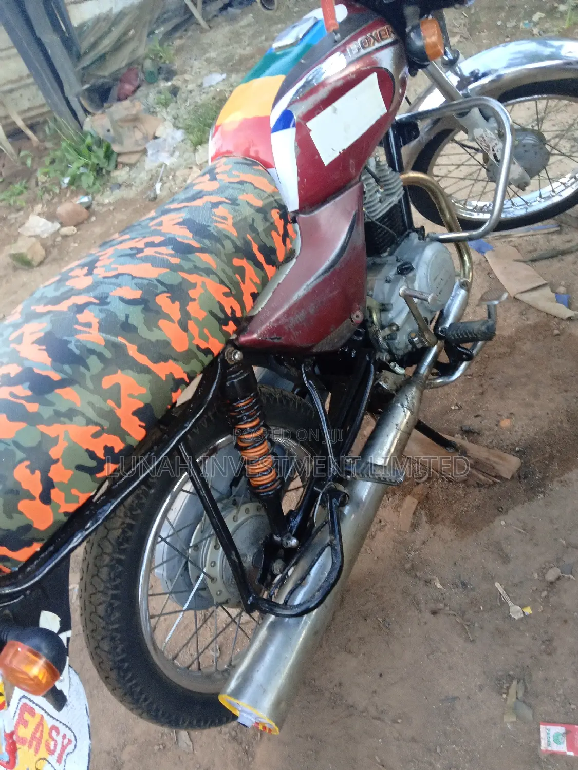 Bajaj Boxer 100 2020 Red
