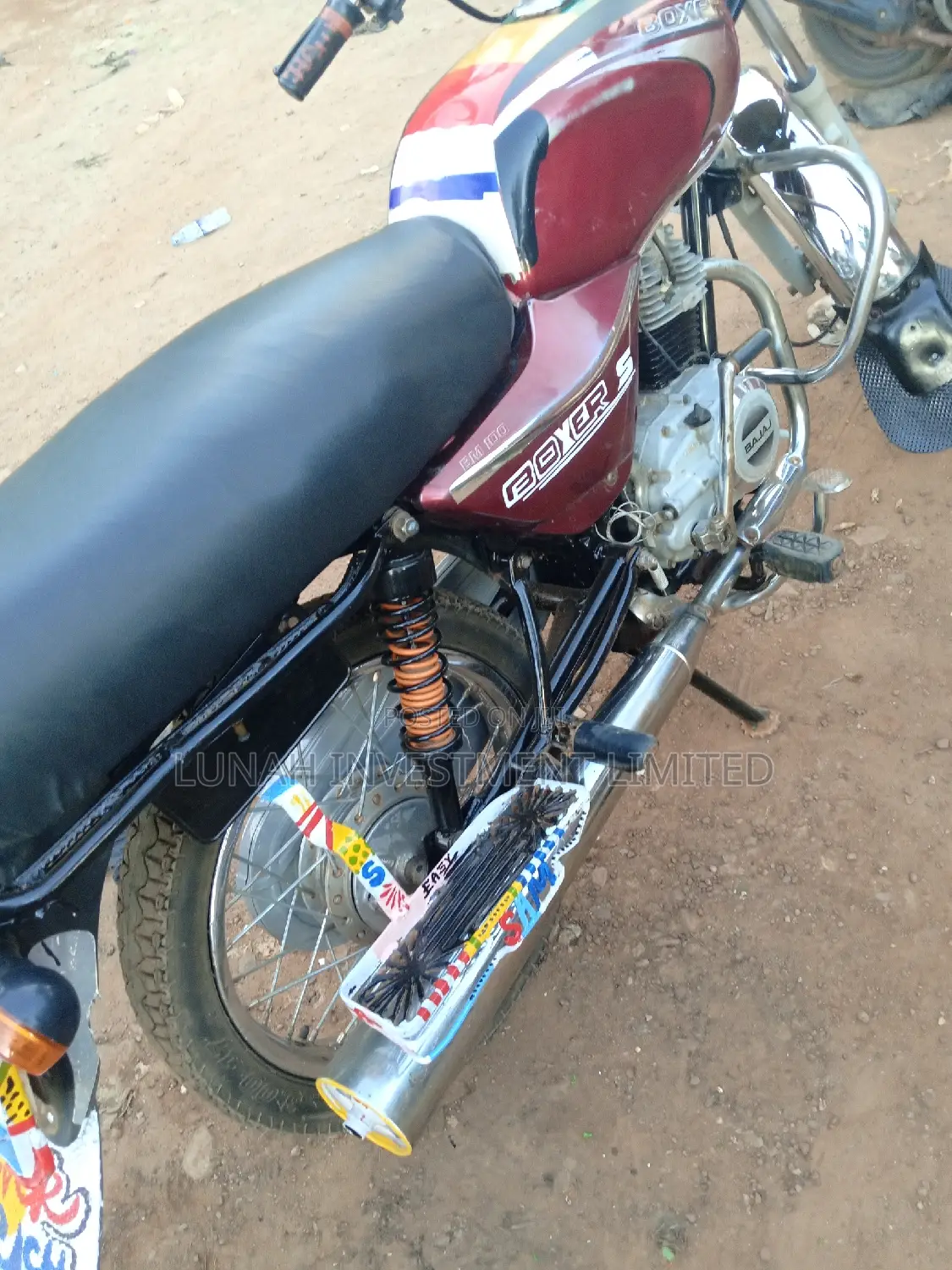 Bajaj Boxer 100 2018 Red