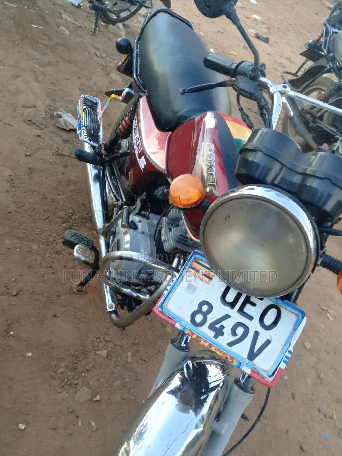 Bajaj Boxer 100 2018 Red