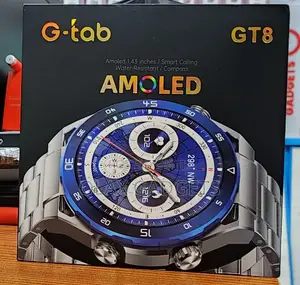 G-Tab GT8 Amoled Smart Watch, 1.43 INCHES AMOLED Display