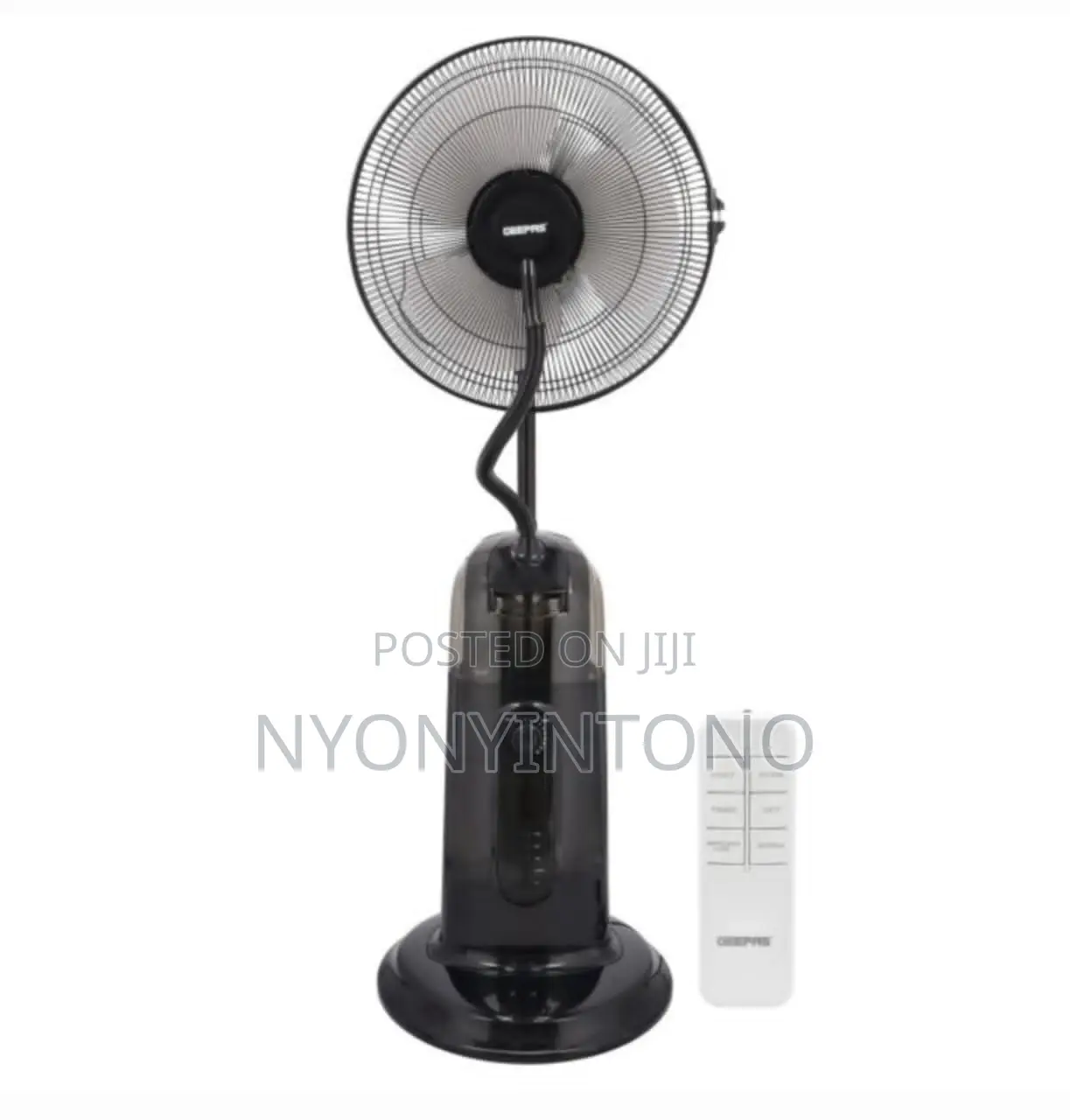 Geepas Heavy Duty Mist Fan and Humidifier 2yrs Warranty.