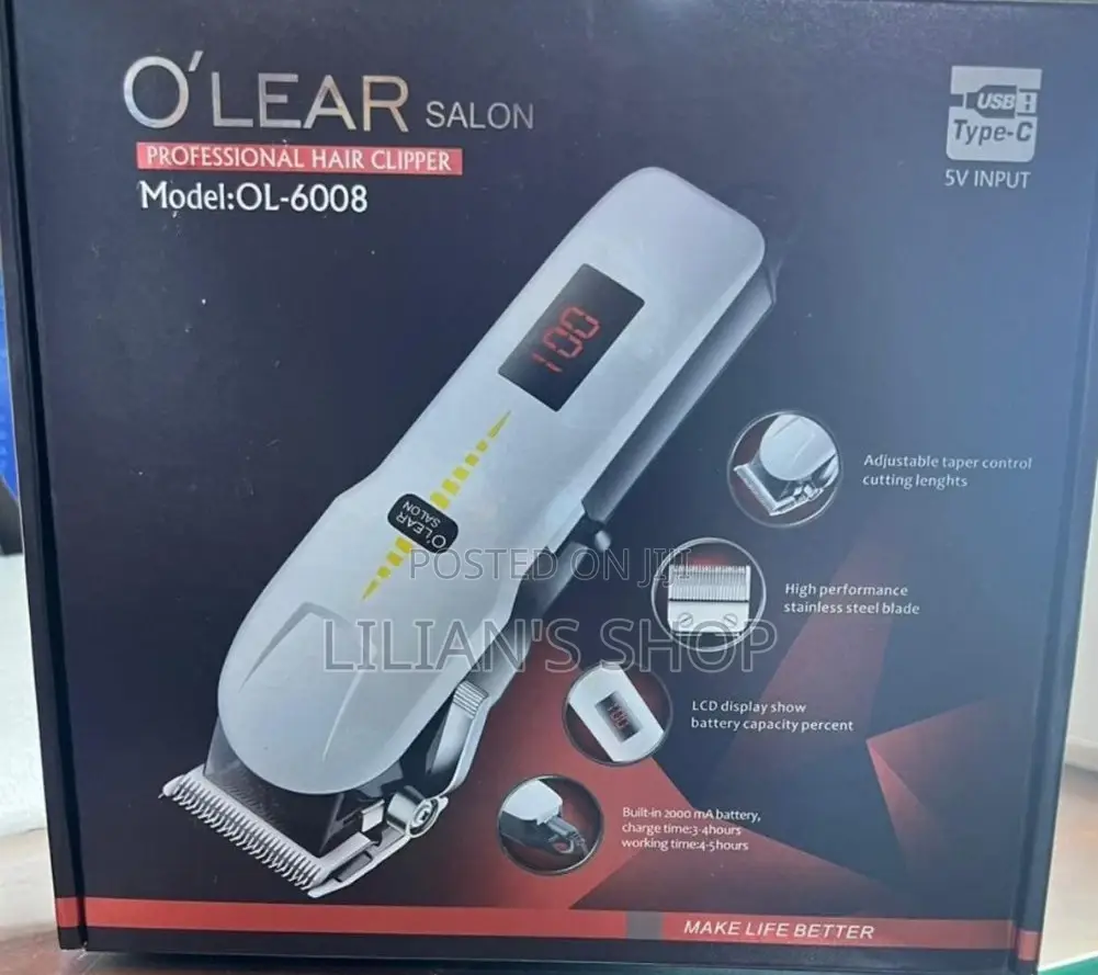 O'LEAR Saloon Professional Hair Clipper