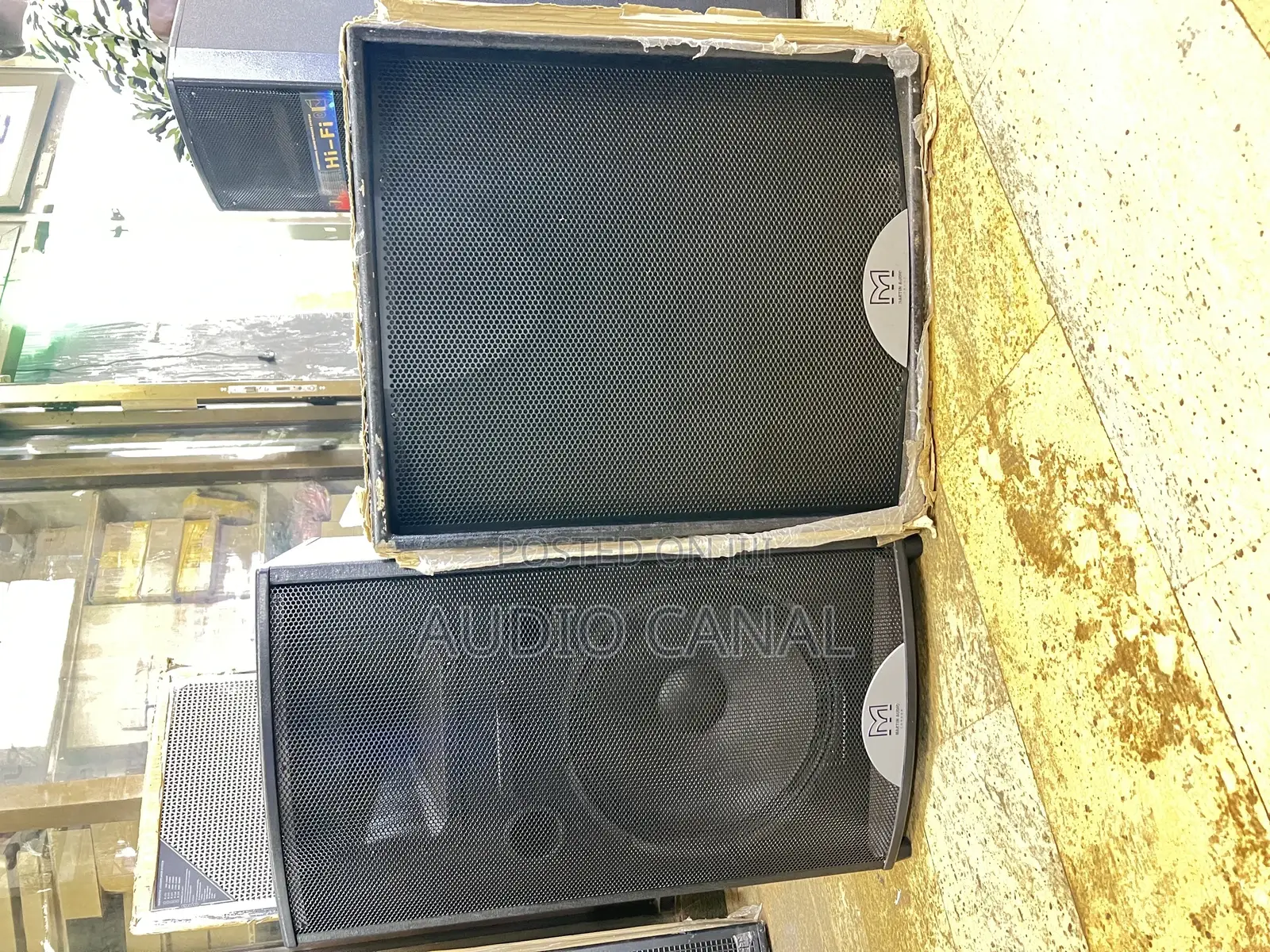 Martin Audios Top and Bass
