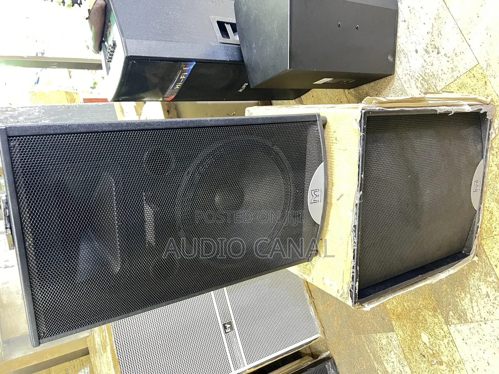 Martin Audios Top and Bass
