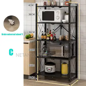 Kitchen 5 Tier Foldable Shelf