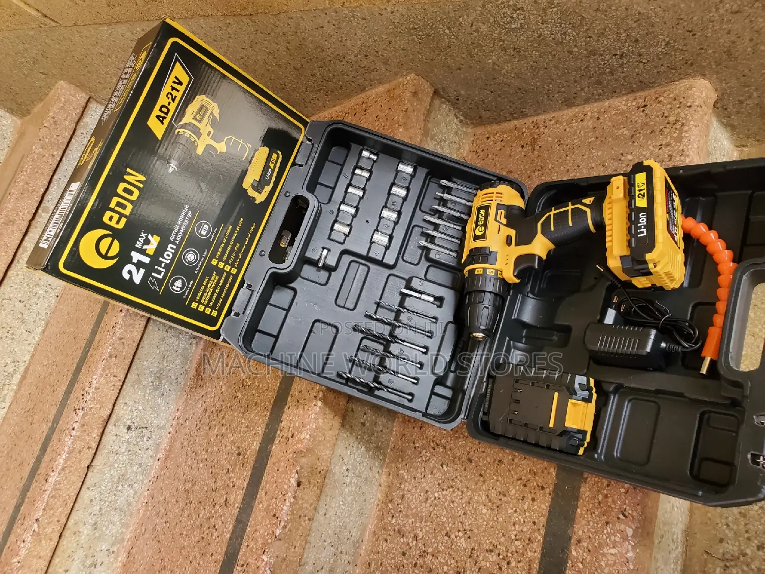 Rechargeable Drill 21V (Edon)