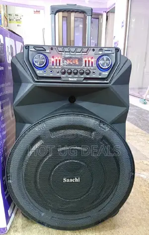 Saachi Outdoor Trolly 18′′ Speaker Bluetooth/TWS/Fm/Led