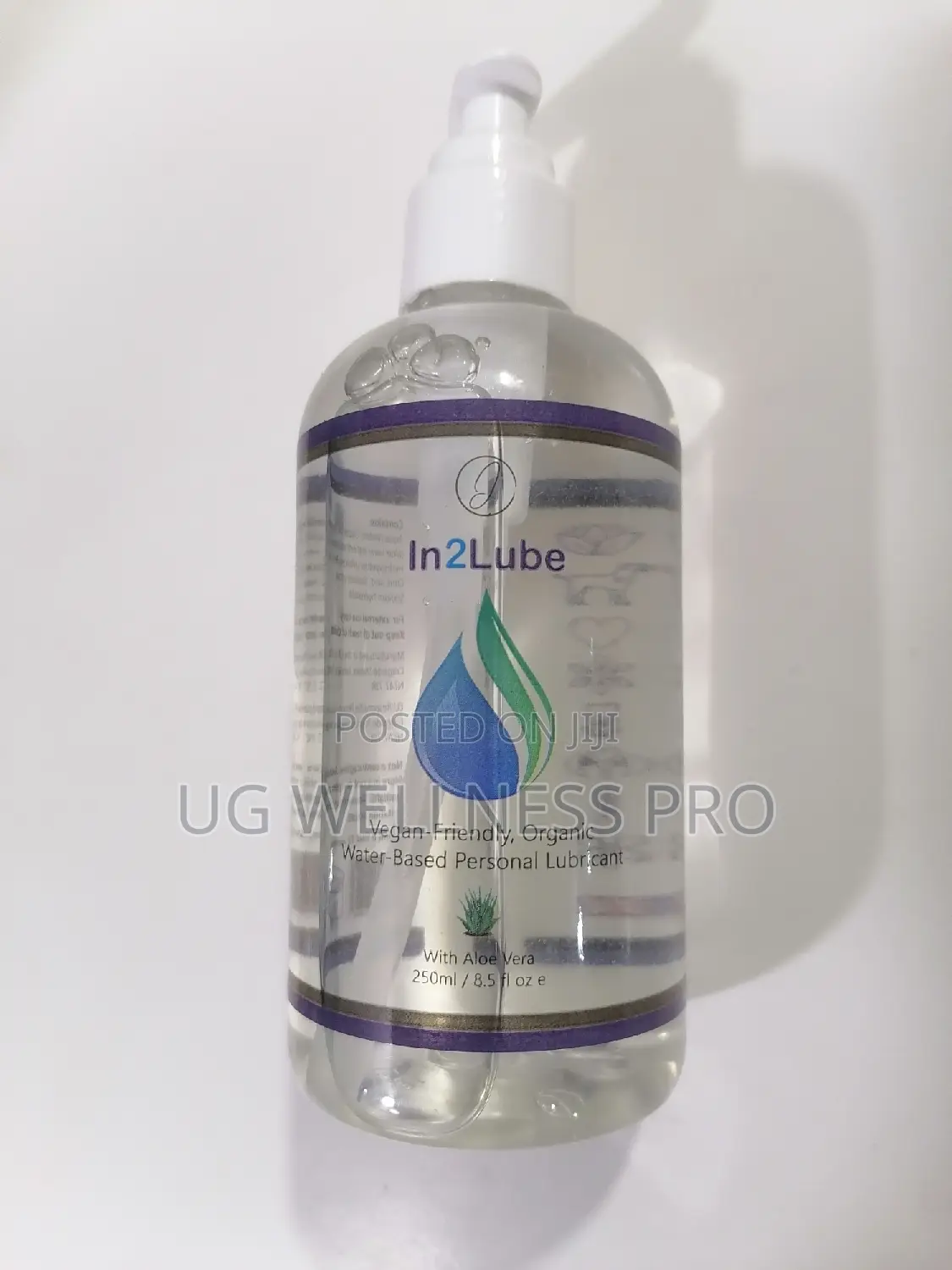 Vegan Friendly Organic Water Based Personal Lubricant UK 250