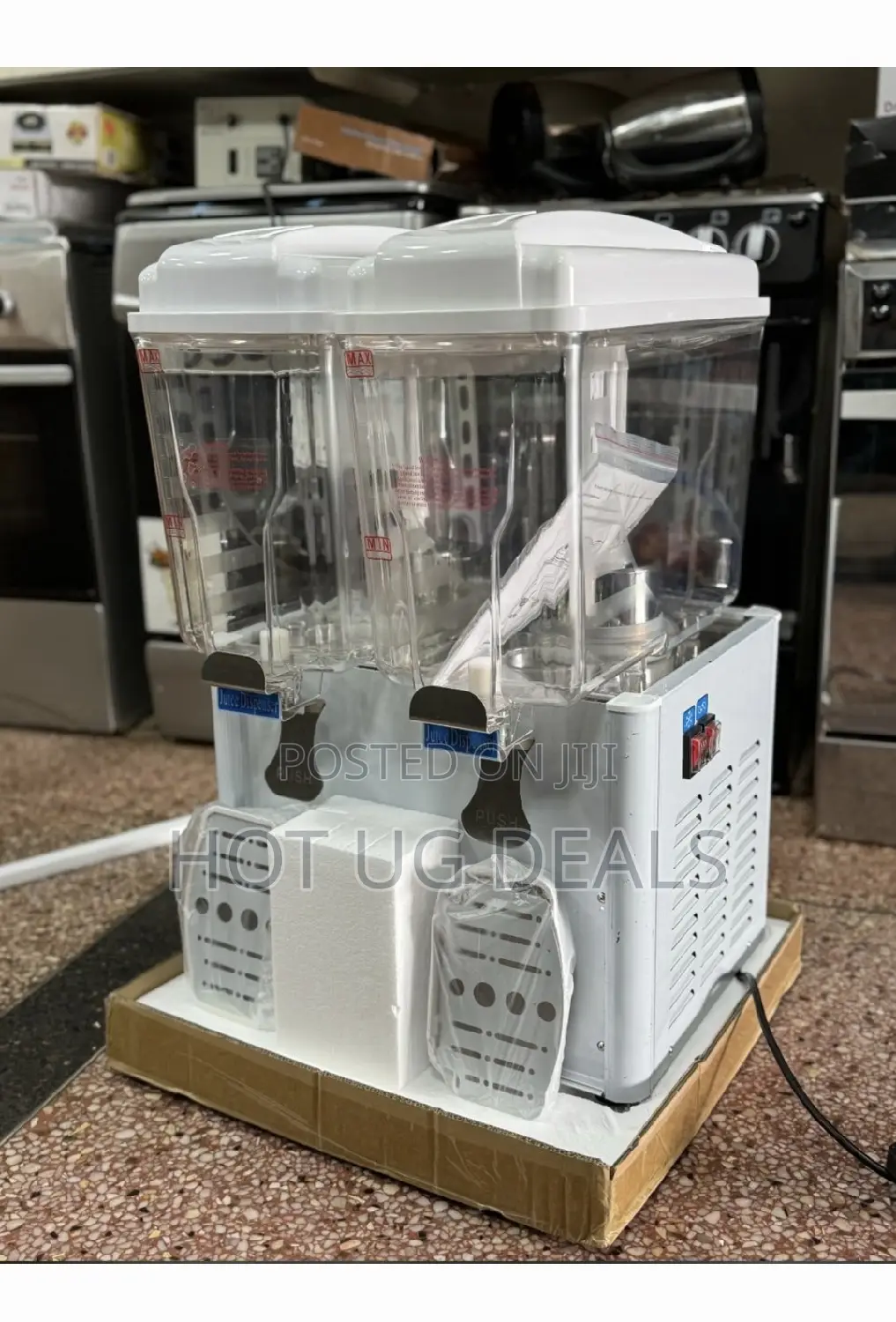 18L Commercial Juice Dispenser Machine, 2 Tanks