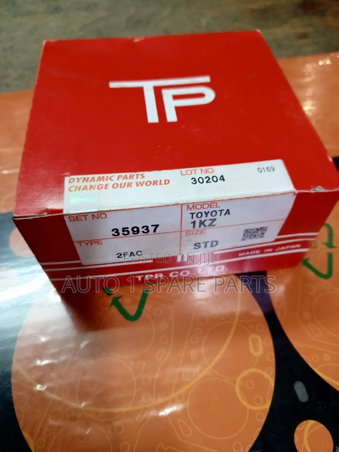 1kz Piston Rings, Japan Make