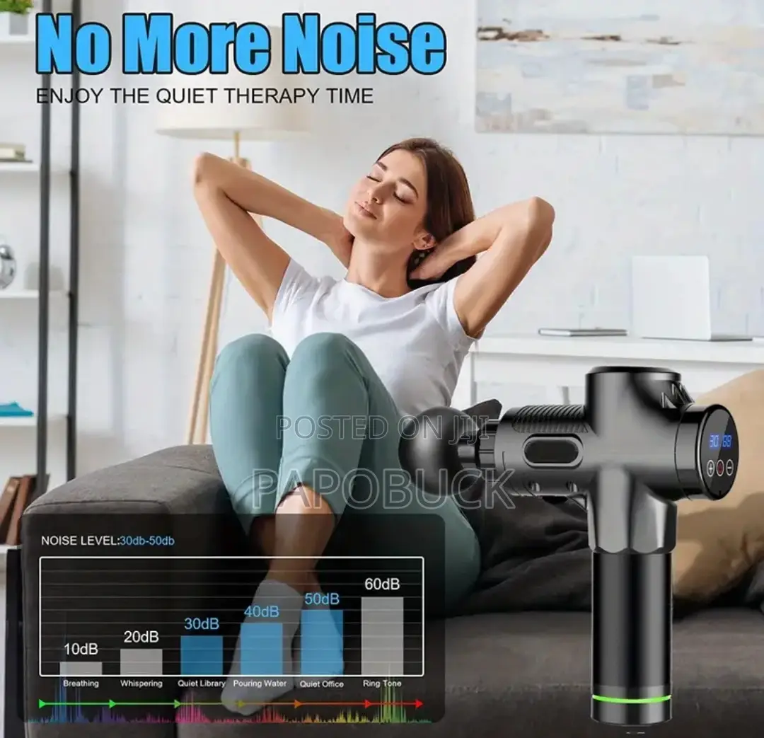 6 Heads Massage Gun