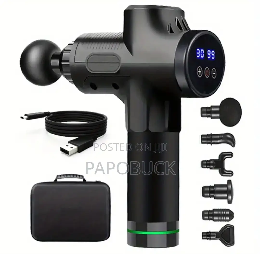 6 Heads Massage Gun