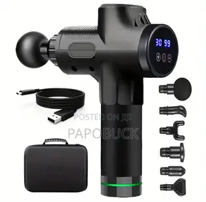 6 Heads Massage Gun