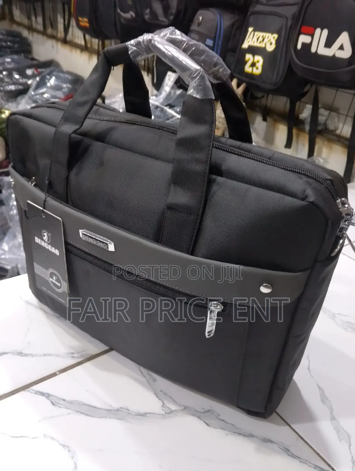 Original Documents Bag. Medium.( Black)