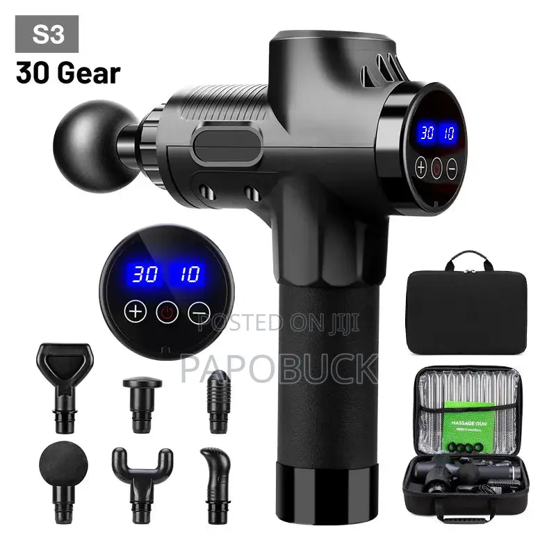 6 Heads Massage Gun