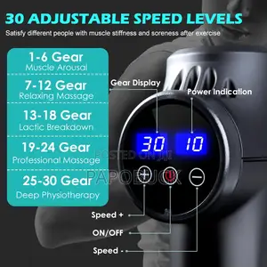 6 Heads Massage Gun