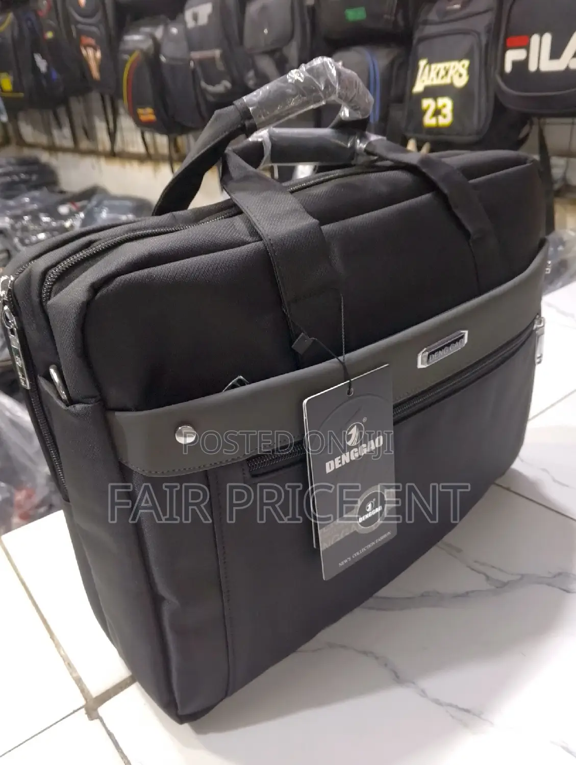 Original Documents Bag. Medium.( Black)
