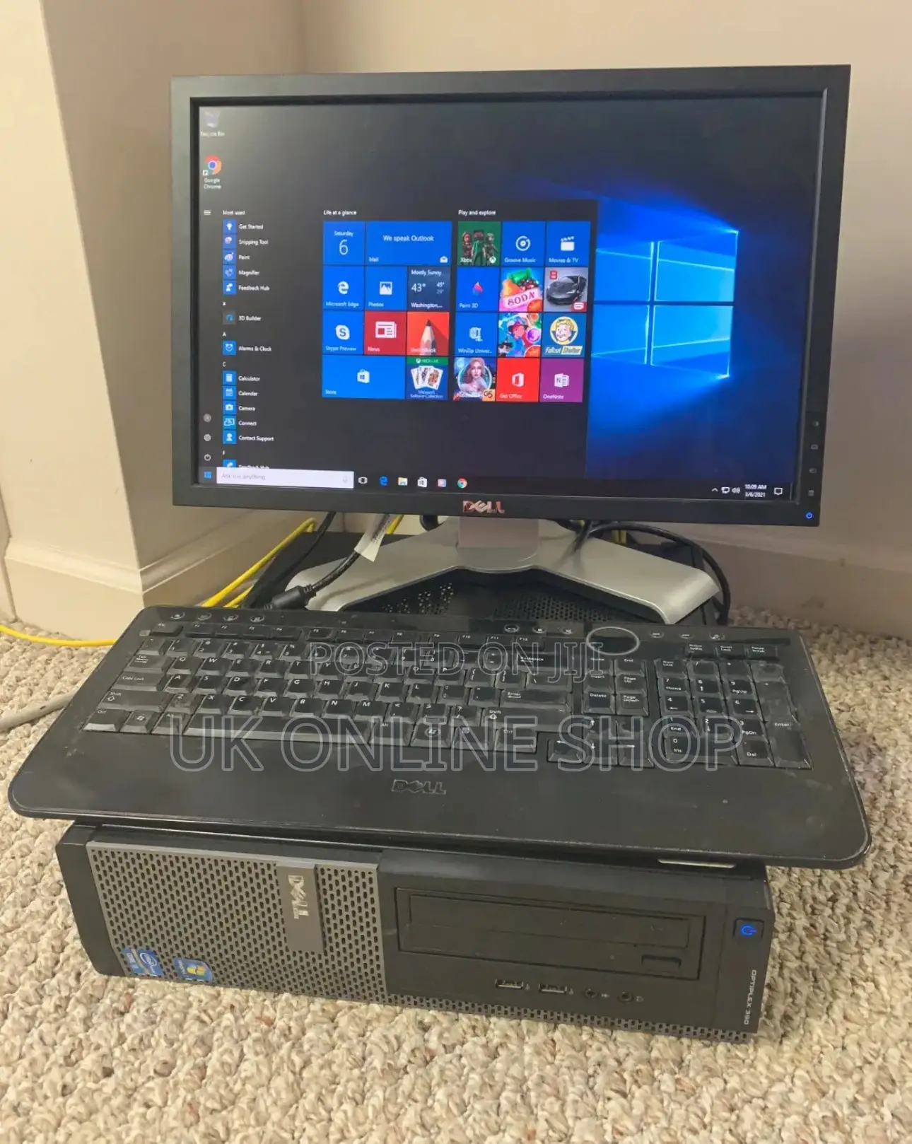 Desktop Computer Dell OptiPlex 7010 8GB Intel Core I3 HDD 320GB