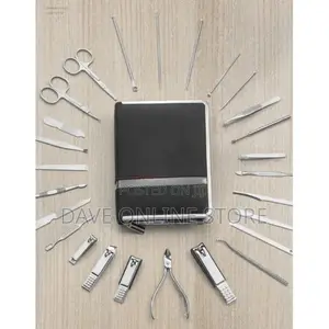 26 Piece Nail Clipper Set Splash Resistant Stainless Steel