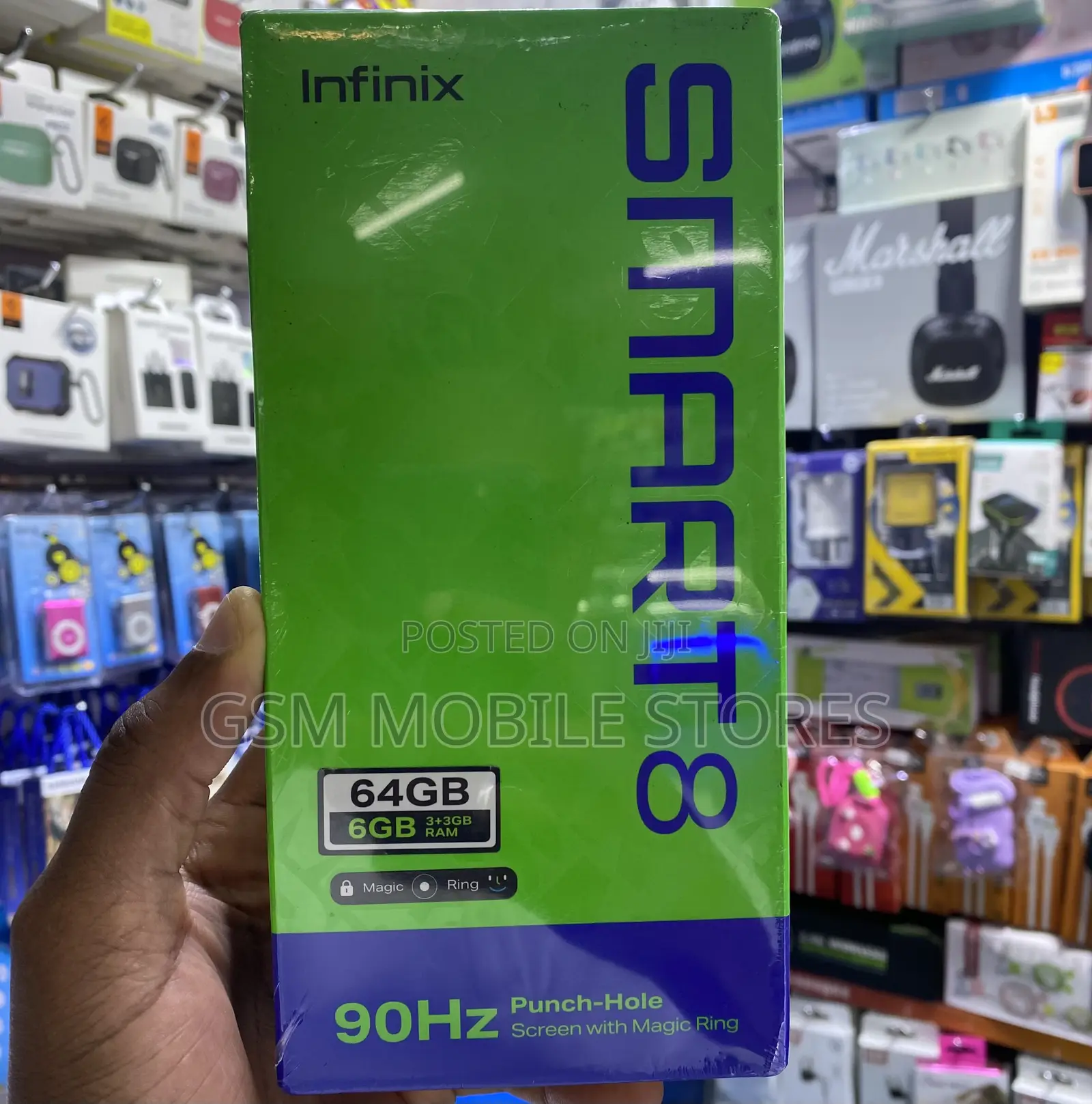 New Infinix Smart 8 64 GB Black
