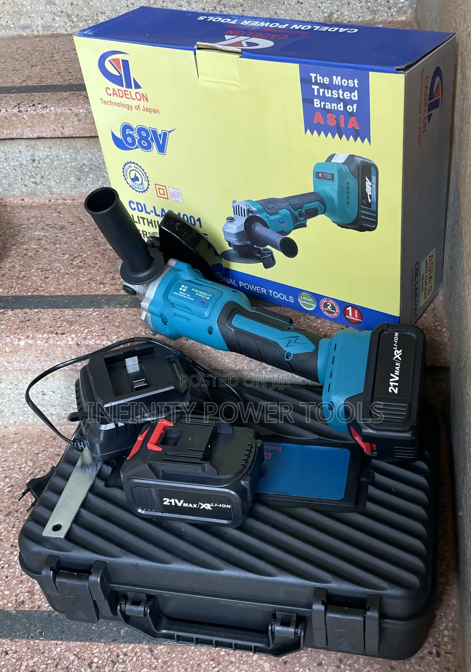 Angle Grinder Cadelon Cordless