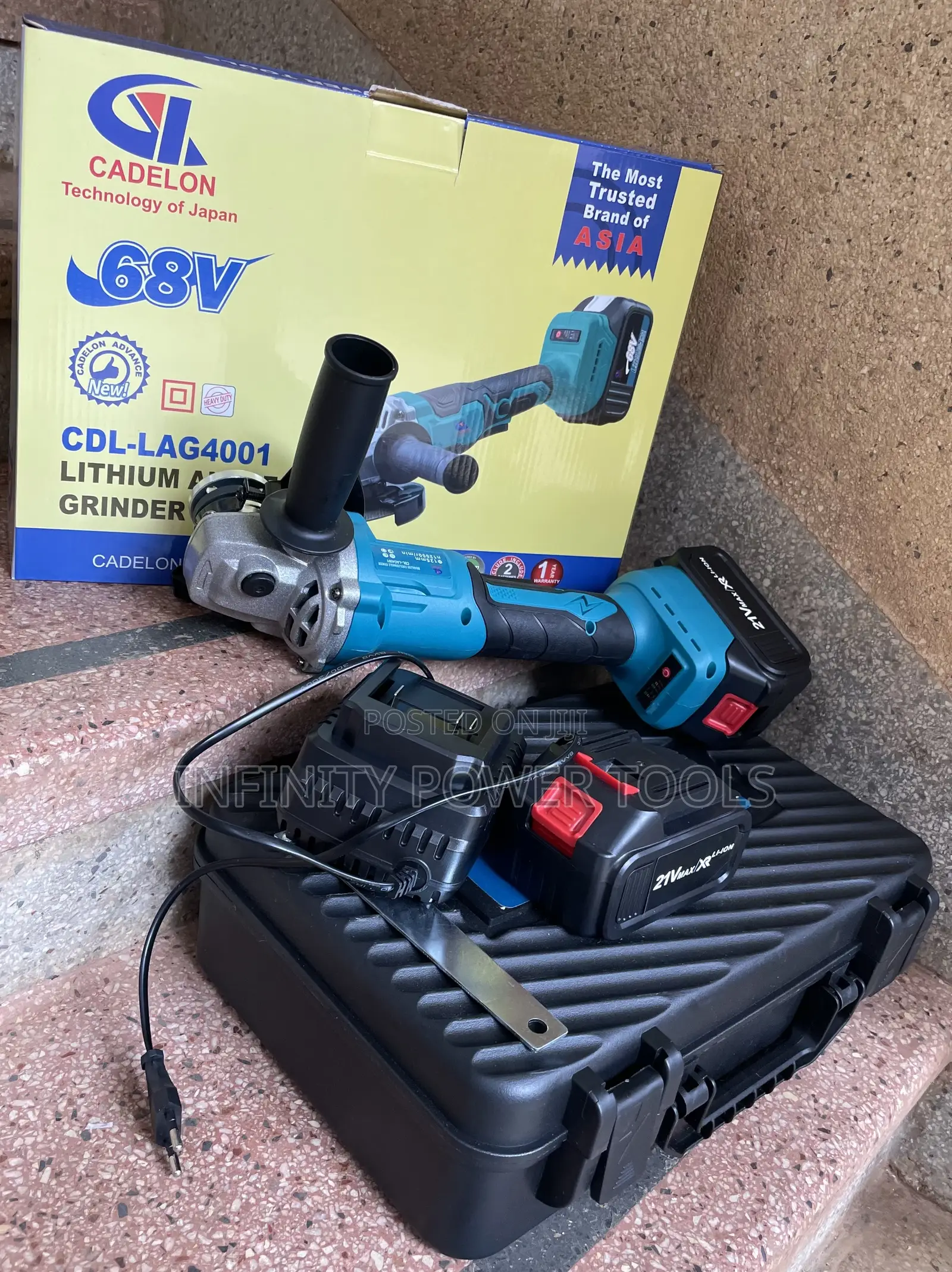 Angle Grinder Cadelon Cordless