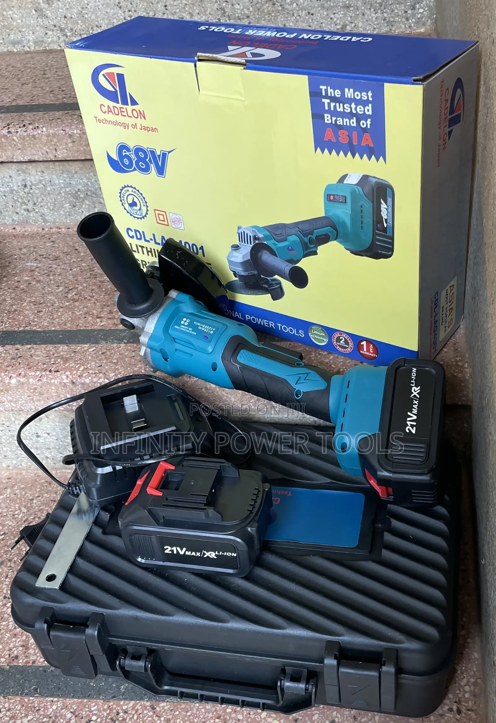 Angle Grinder Cadelon Cordless