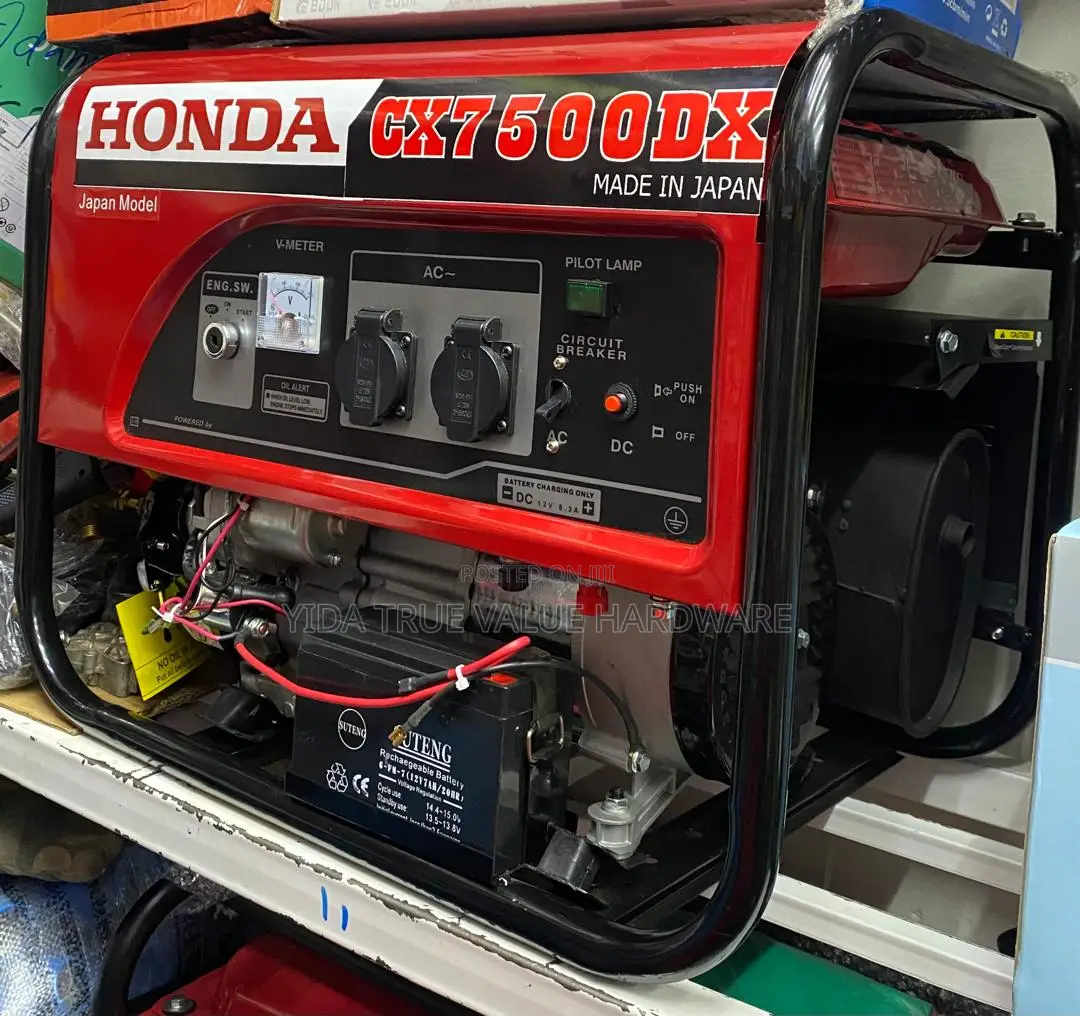 Generator Honda Gx7500dx Japan