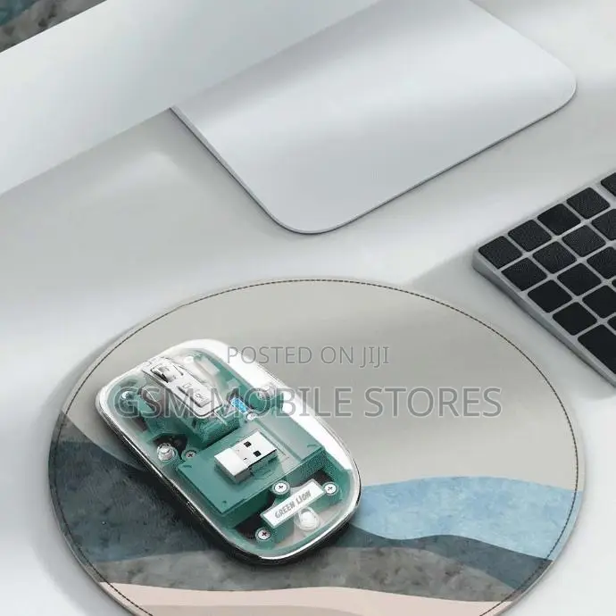 Green Lion Transparent Mouse 2400DPI 400mah