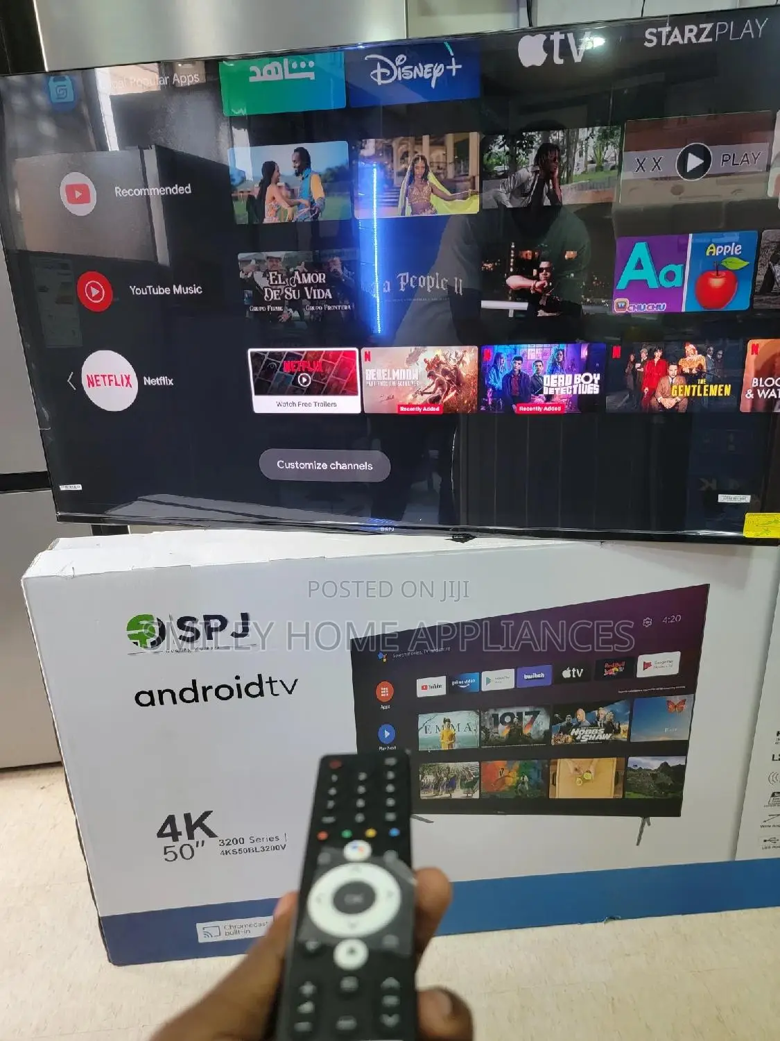 Brand New SPJ Android Tv