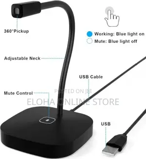 Promate Omnidirectional USB Desktop Microphone