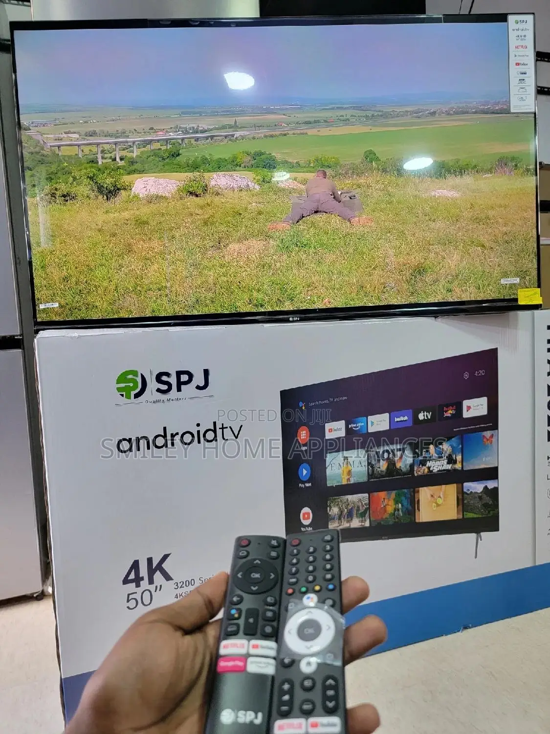 Brand New Android SPJ Tv 50inches