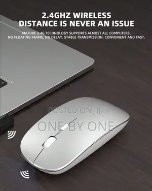 Portable Wireless Mouse for Desktop and Laptop