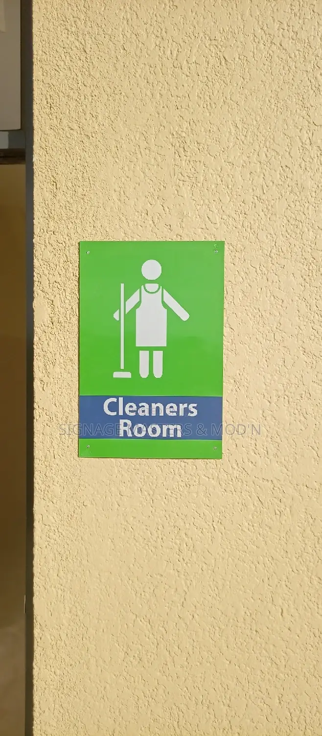 Door Labels and Directions Signs