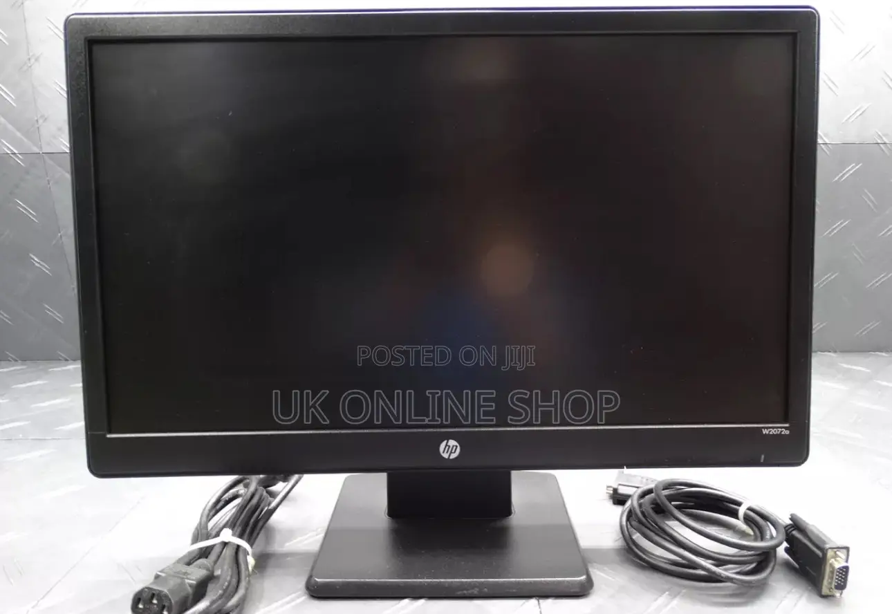 HP 20in LCD Monitor W2072a + VGA+ Power