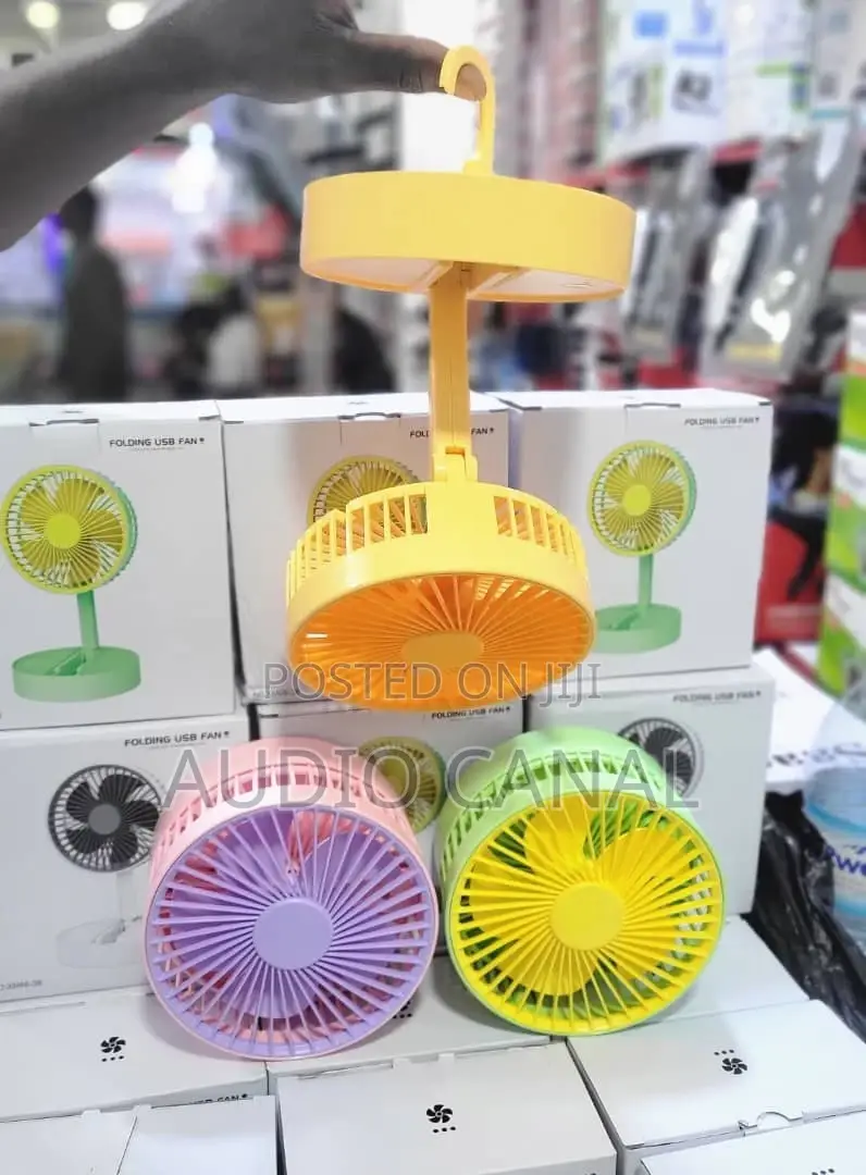 Portable Rechargeable Travel Fan