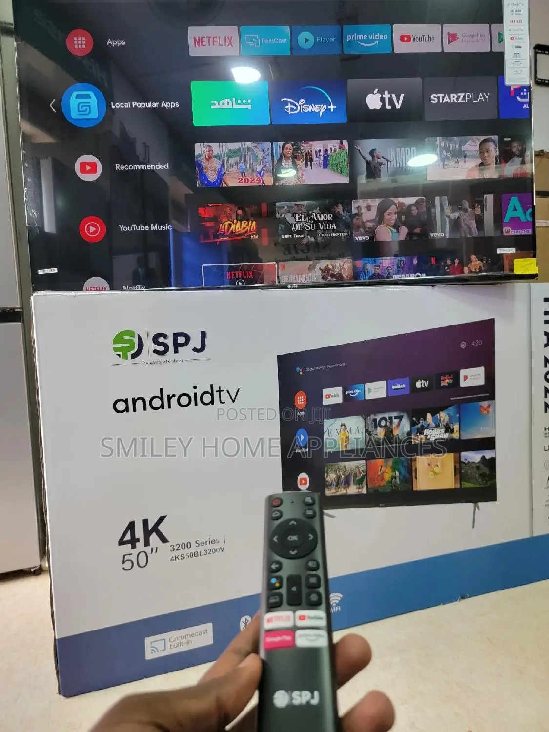 SPJ Android Tv 50inches