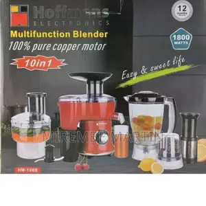 Hoffmans 10in1 Multifunction Juicer Blender Extractor.