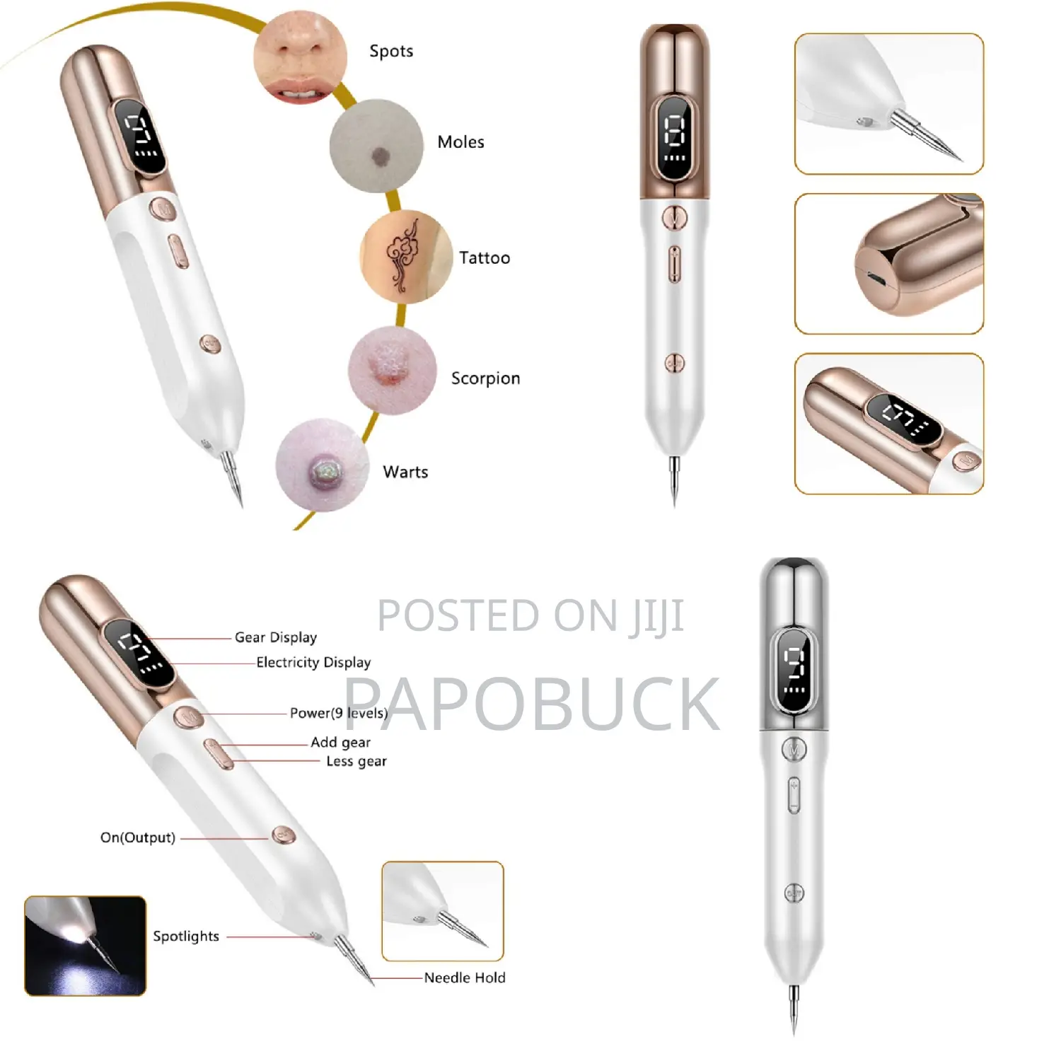 Level Laser Plasma Pen Mole Removal Dark Spot Remover