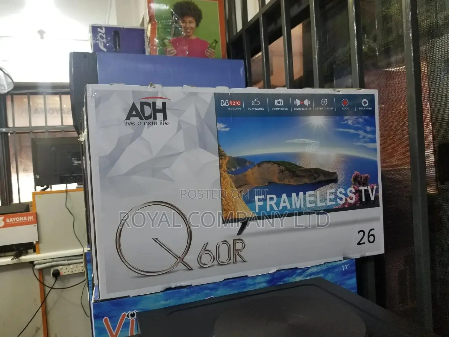 ADH TV 26inches Flame Less
