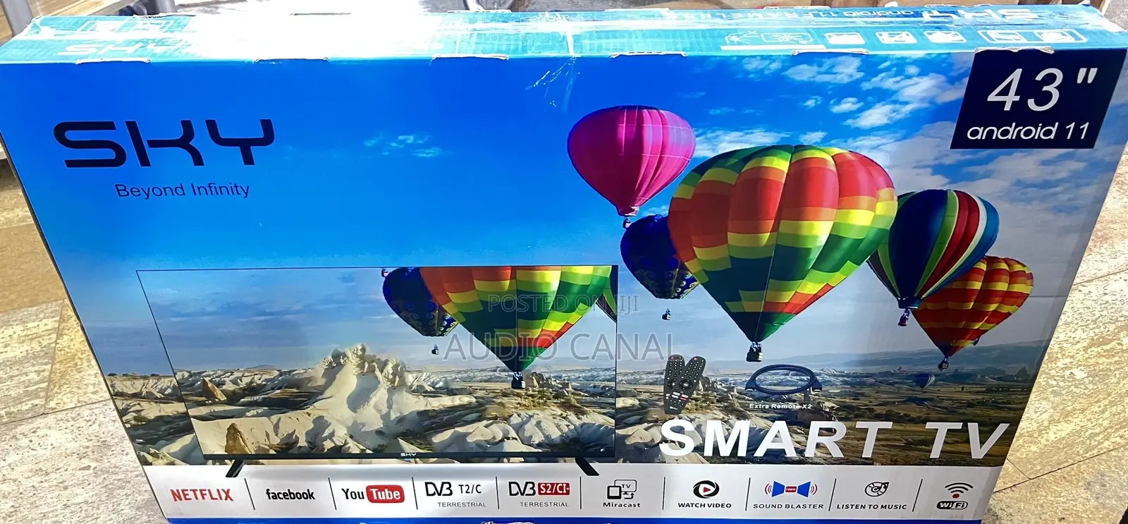 43” Sky Android Smart Tv