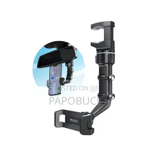 Rear View Mirror Car Phone Holder