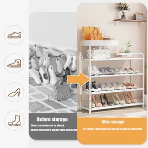 Multifunctional Portable Shoe Rack